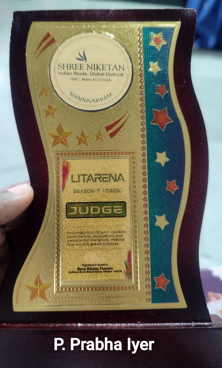 prabha iyer award 2