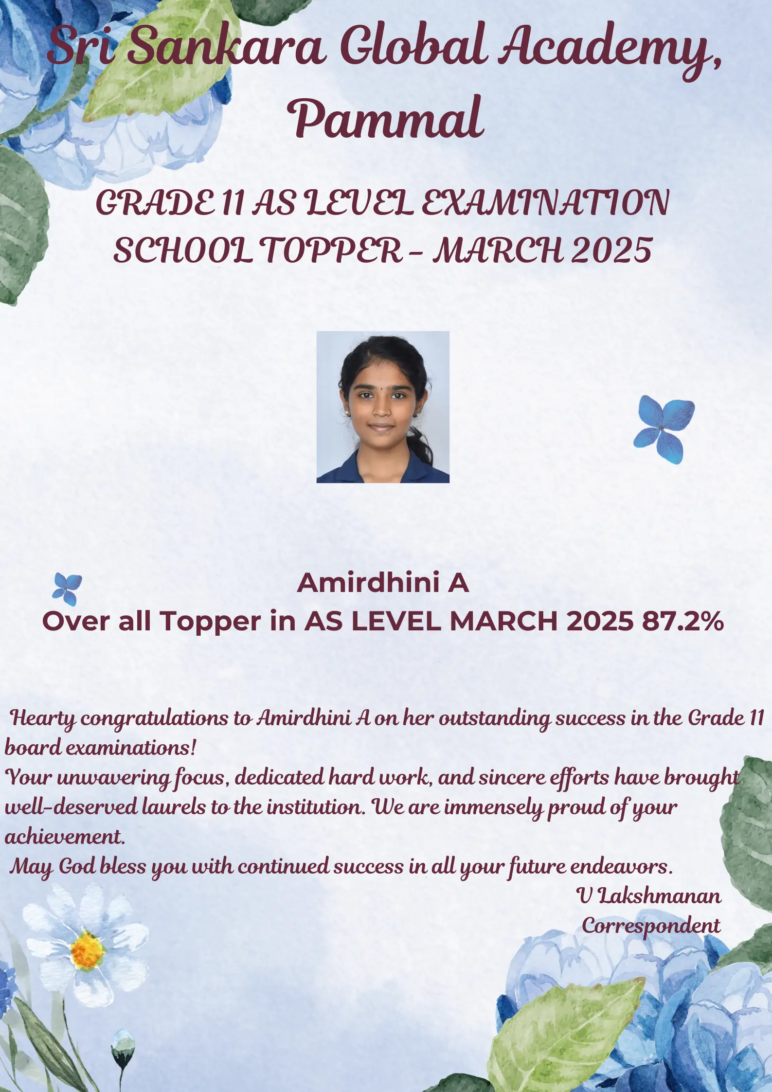 AS Overall topper